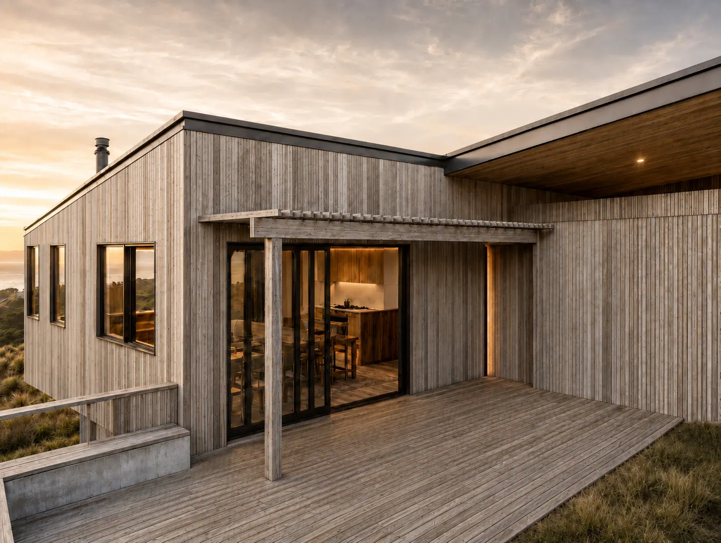 Mt Pleasant Hill House + Studio exterior design visualisation.